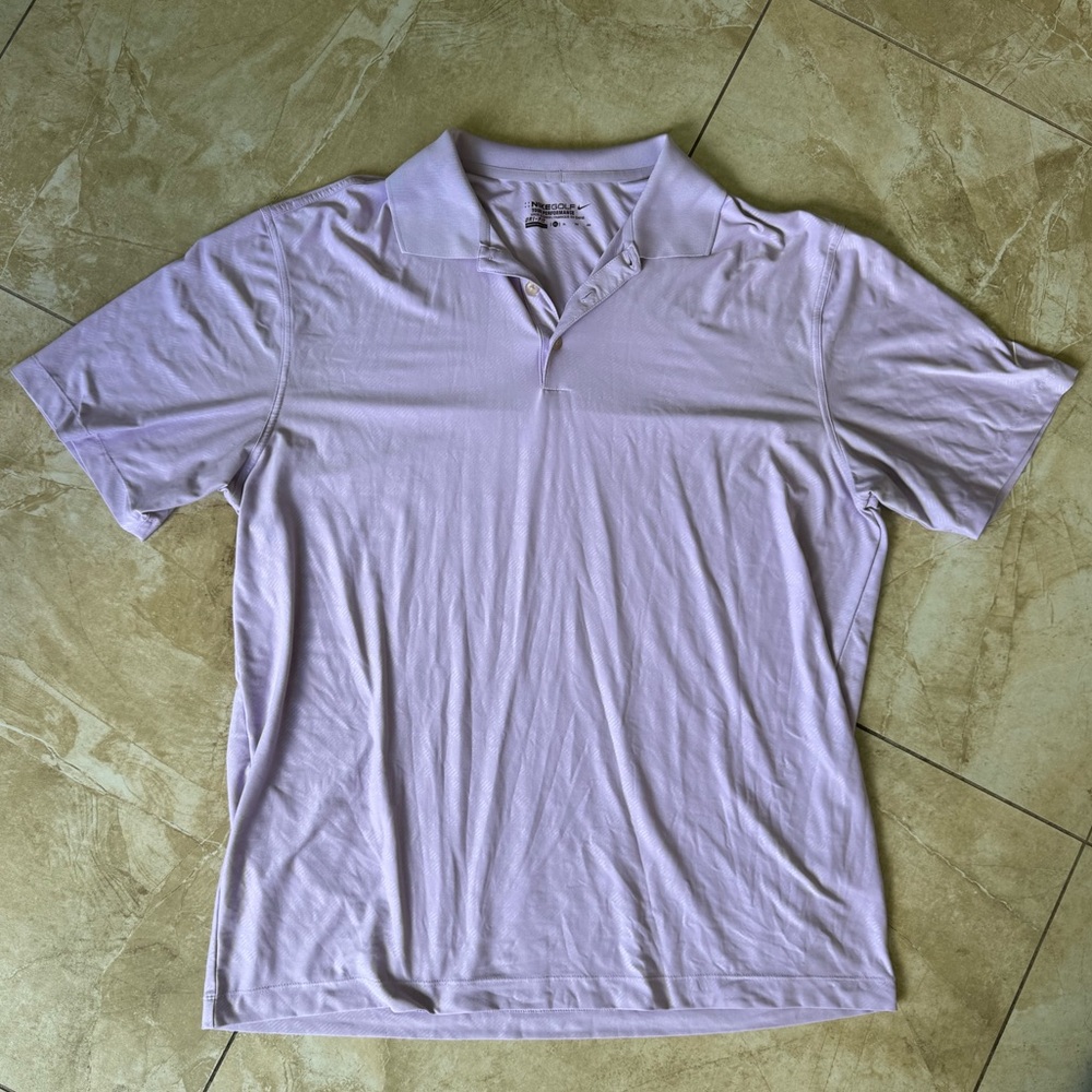 Purple Dri-Fit Nike Golf Polo